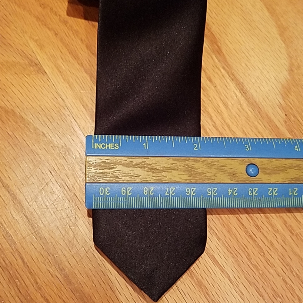 Black skinny tie - Picture 4 of 4
